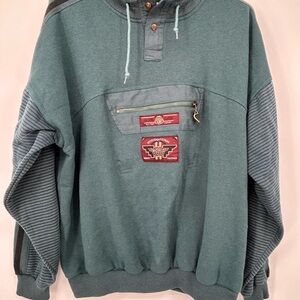 Men's Crewneck Sweater - Teal